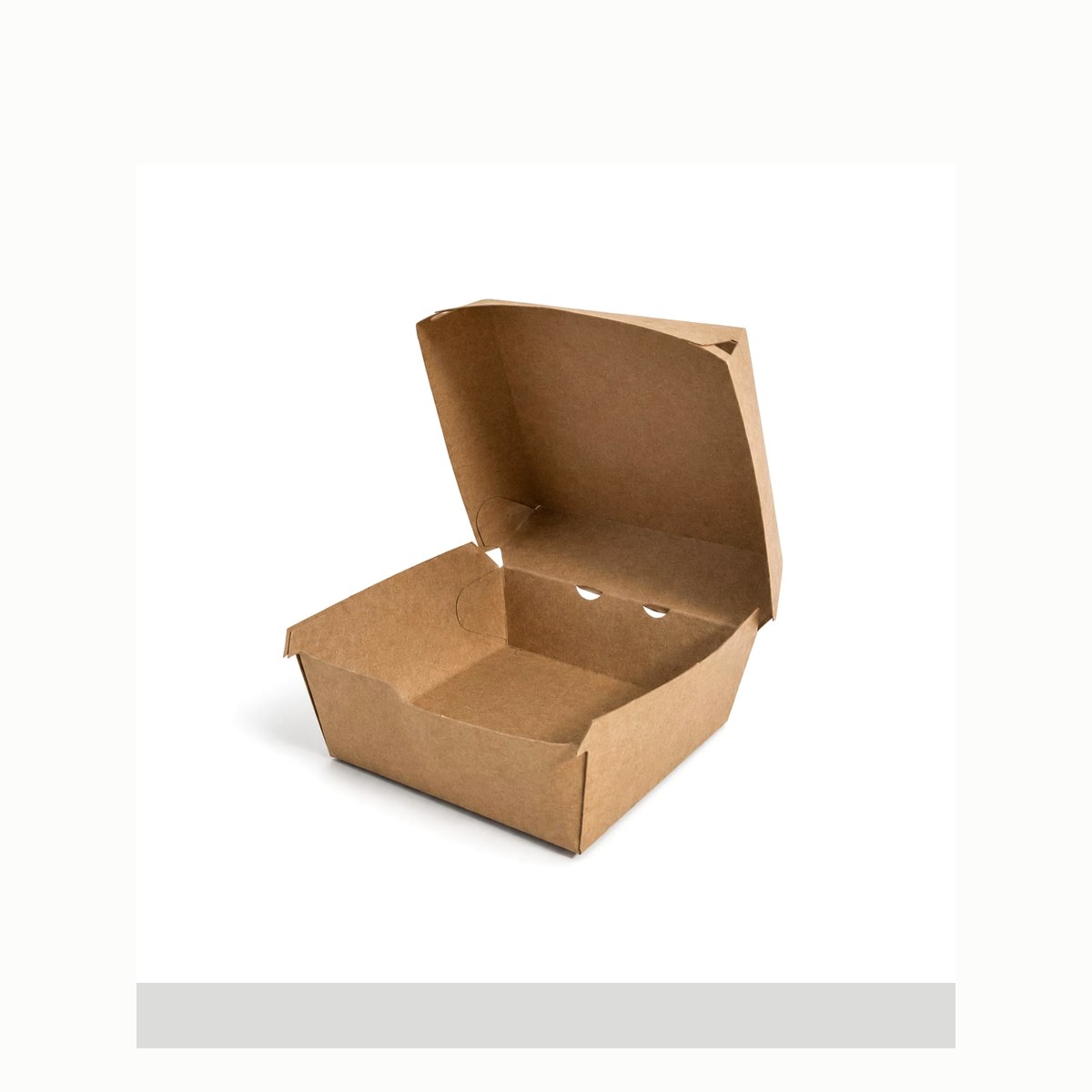 BURGER BOX 114*112*72  (200) - Kraft posude za hranu Gastro Pak