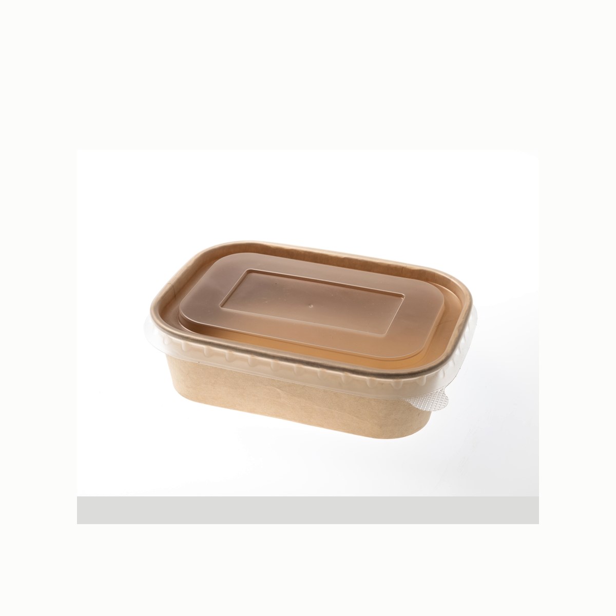 KRAFT 500 ML PRAVOUGAONI (200 KOM) - Kraft posude za hranu Gastro Pak