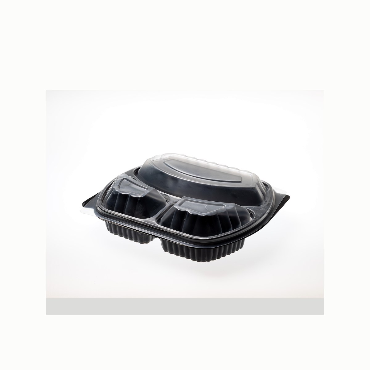 MICROWAVE CONTAINER 3 (200) - Lux crna ambalaža Gastro Pak