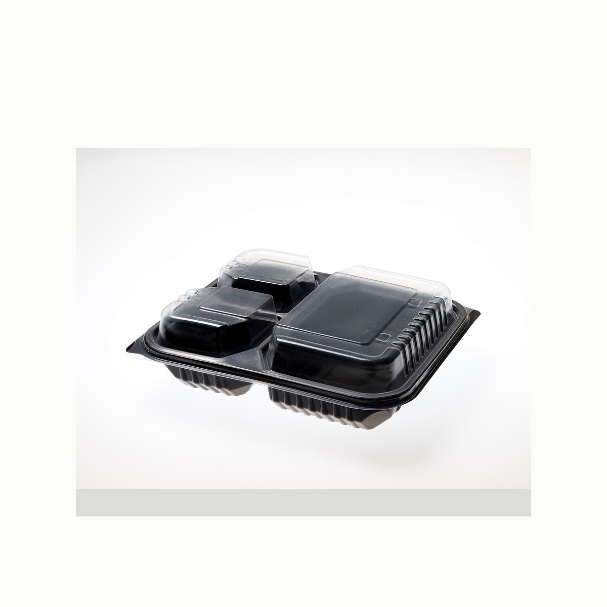 MICROWAVEBLE CONTEINER 3 - Lux crna ambalaža Gastro Pak